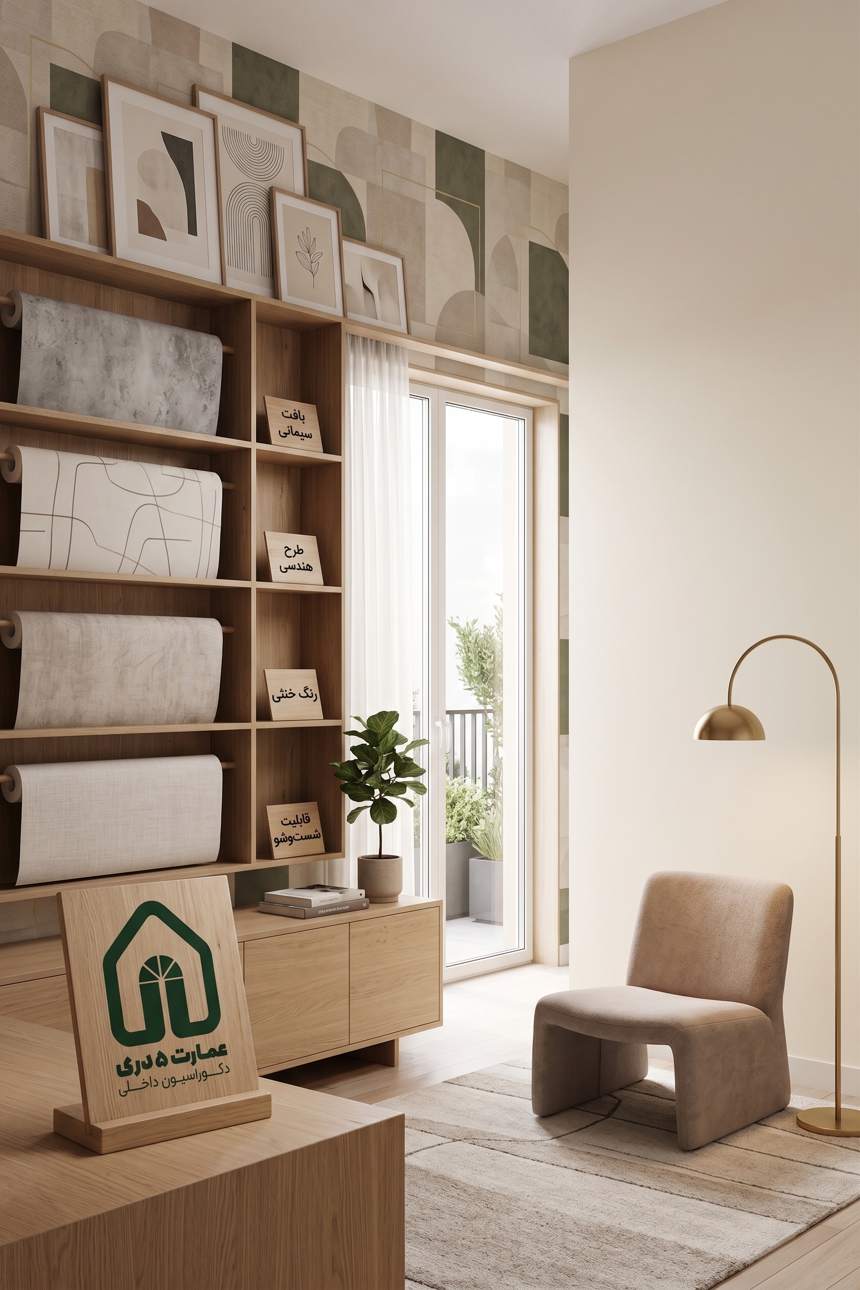 کاغذ دیواری مدرن چیست؟ راهنمای کامل انتخاب مدل و رنگ کاغذ دیواری مدرن